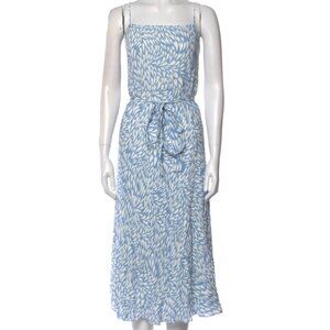 TVF for DVF Printed Midi-Length Dress